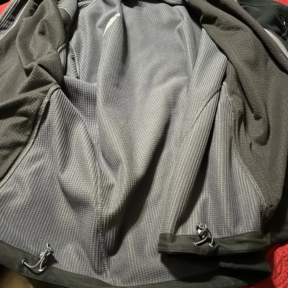 The North Face Men's Black Wind Stopper‎ Jacket Size Large